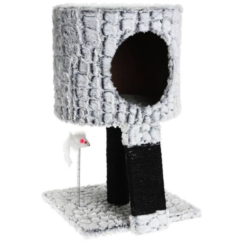 Excellent Houseware Kratzbaum - Kratzbaum - Katzenhöhle - 30x30x40 cm