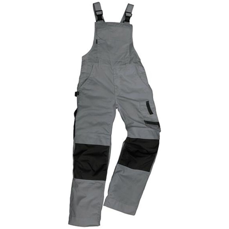 Excess Arbeitslatzhose Champ, Gr. 50, grau/schwarz