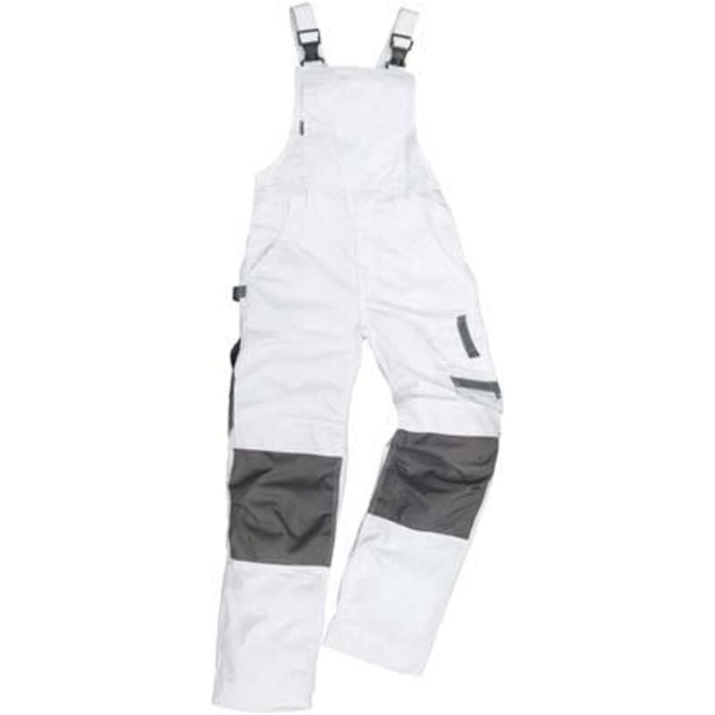 Excess Arbeitslatzhose Champ, Gr. 52, weiß/grau