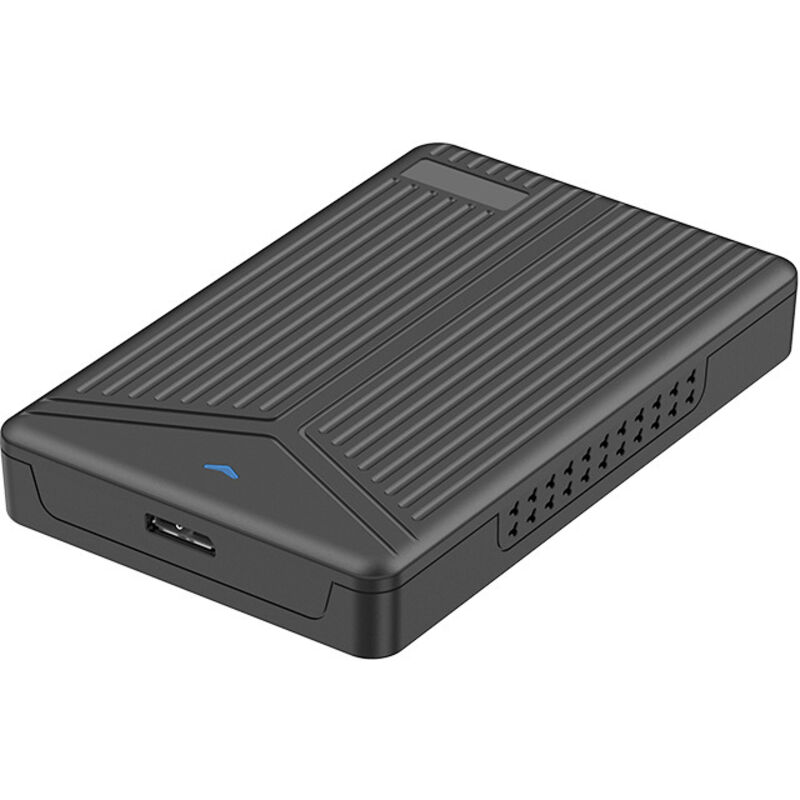 Externes usb 3.1-auf-SATA-Gehäuse für 2,5-Zoll-SATA-I/II/III-Festplatten/HDD/SSDs – unterstützt 15 mm dicke Festplatten –