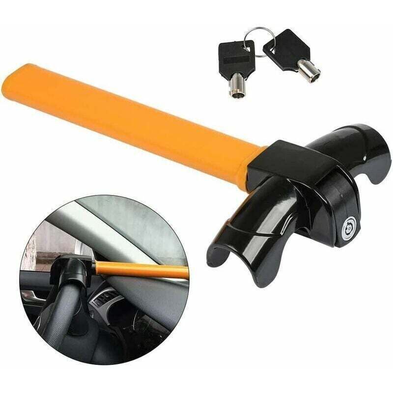 Extrem widerstandsfähiges Universal-Lenkradschloss für Pkw und Transporter, Diebstahlsicherung für das Lenkrad, Verriegelungsvorrichtung,