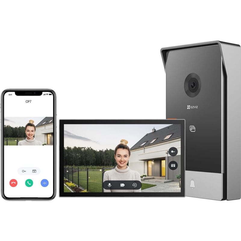 Video-türsprechanlage smart home 2K internet smart intercom touchscreen 7' türklingel