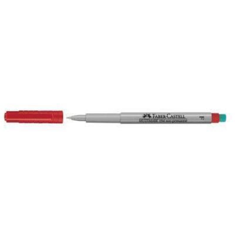 Faber Castell - Folienstift multimark 1514 0,6mm rot multimark 1514 0,6mm rot