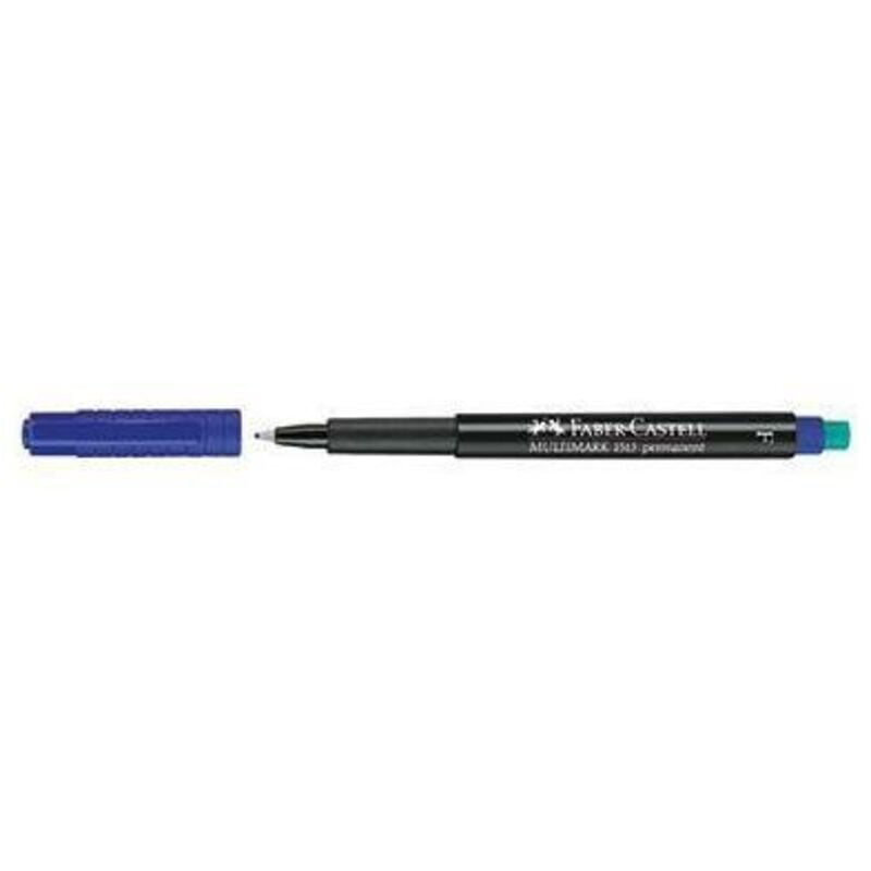 Faber Castell - Folienstift multimark 1513 0,6mm blau multimark 1513 0,6mm blau