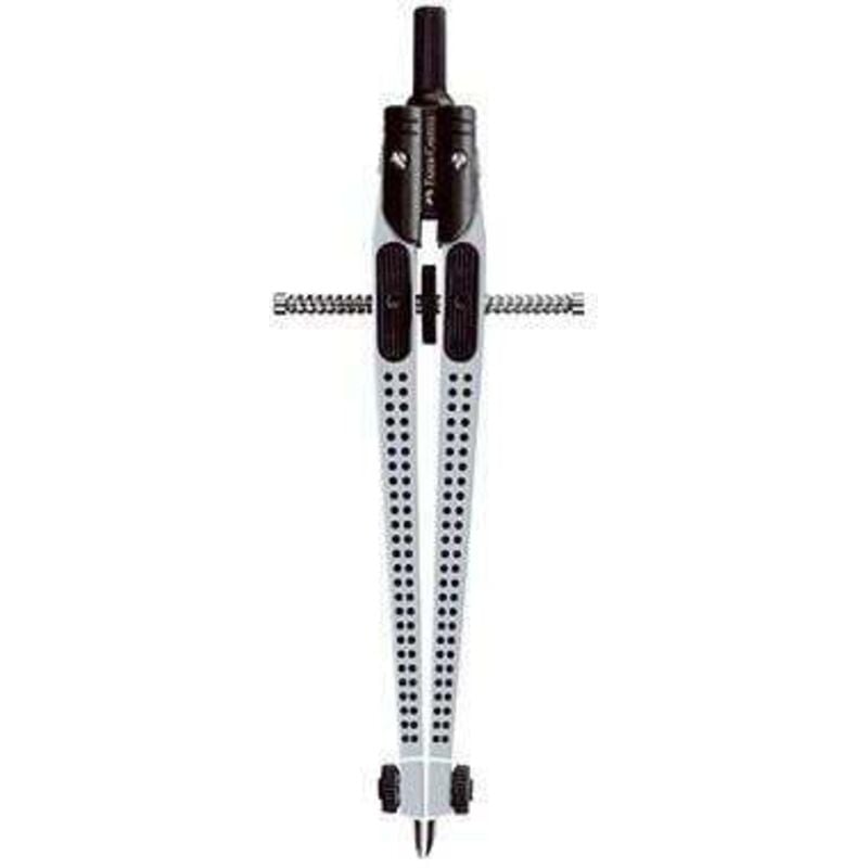 Faber Castell - Schnellverstellzirkel grip 2001 390mm Drehmechanik Metall 1 Gelenk