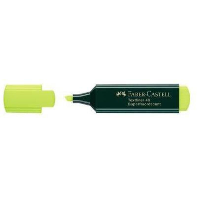 Faber-Castell Textmarker textliner 48 154807 1-5mm gelb