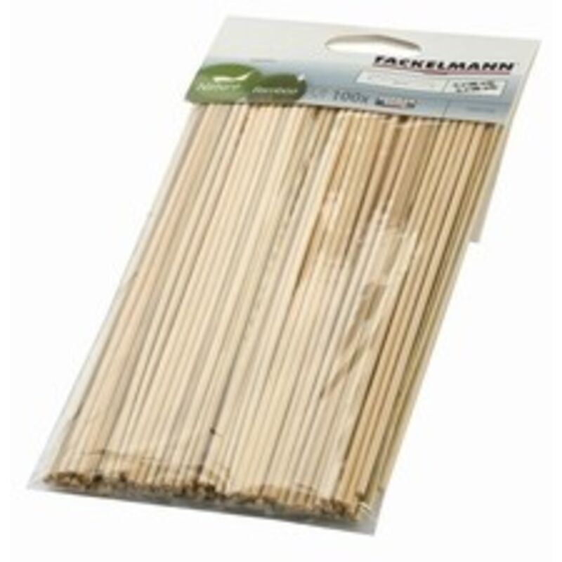 Fackelmann Bambusstäbchen 20cm - 100 Stück für Spieße und Snacks