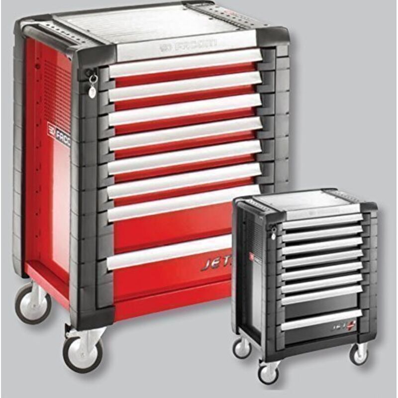 FACOM Werkstattwagen bestückt JET.8NM3A mit 9 Modulen