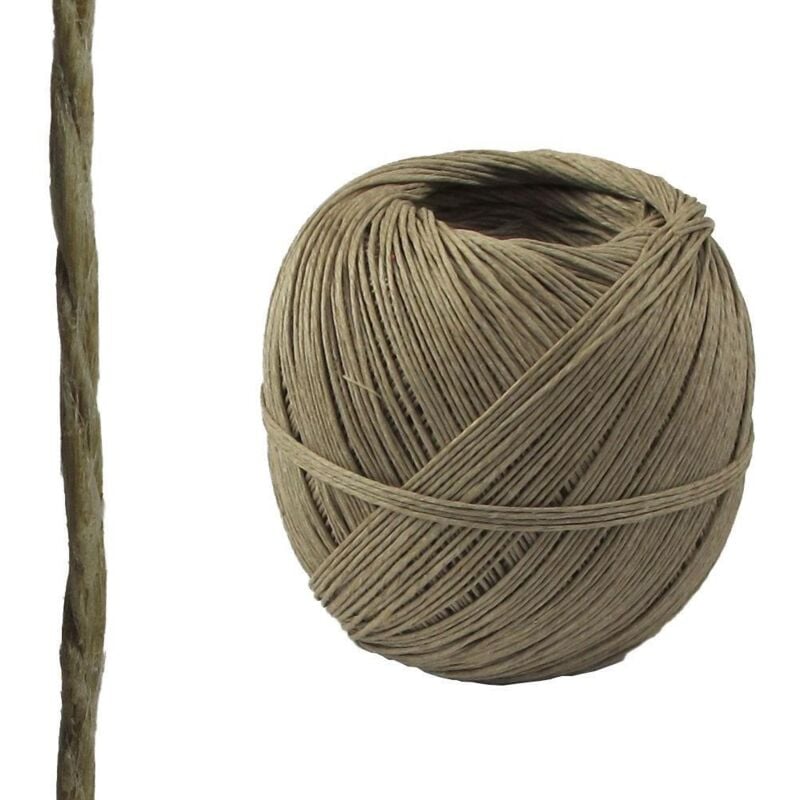 Polierter Hanfgarn Nr. 10 (50-Gramm-Spule)