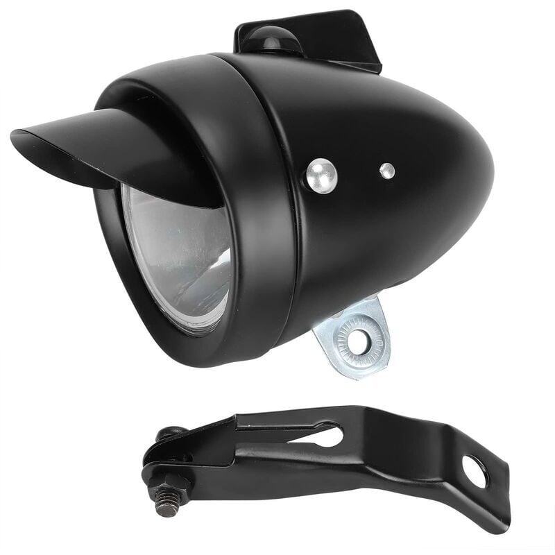 Fahrrad-Frontlicht, Retro-Fahrrad-LED-Licht, Nachtfahrsicherheits-Frontscheinwerfer, Vintage-Fahrradscheinwerfer, Fahrrad-Sicherheitstaschenlampe