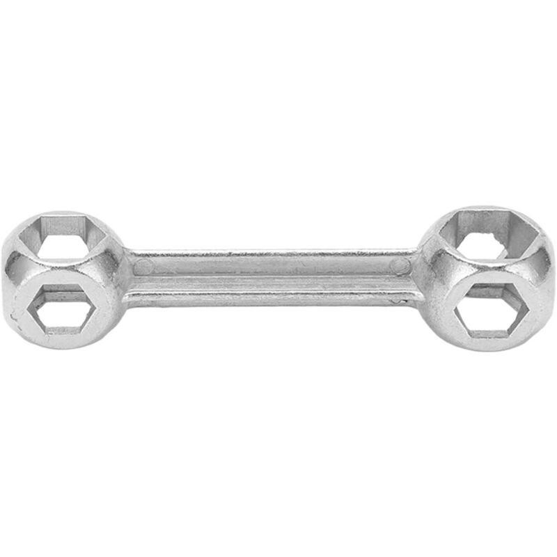 Fahrrad-Hantelschlüssel, 6–16 mm Sechskant-Knochenschlüssel, multifunktionales 10-in-1-Reparaturwerkzeug für Fahrrad-Knochenschlüssel, 10-teilig