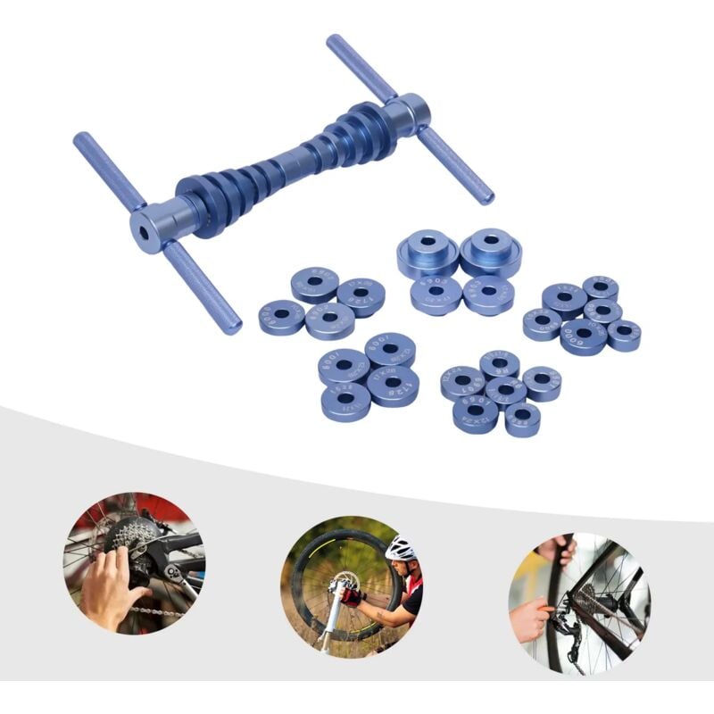 Gojoy - Fahrrad Lager Presse Werkzeuge für Fahrrad Naben Rahmen Rad Tretlager Press kit