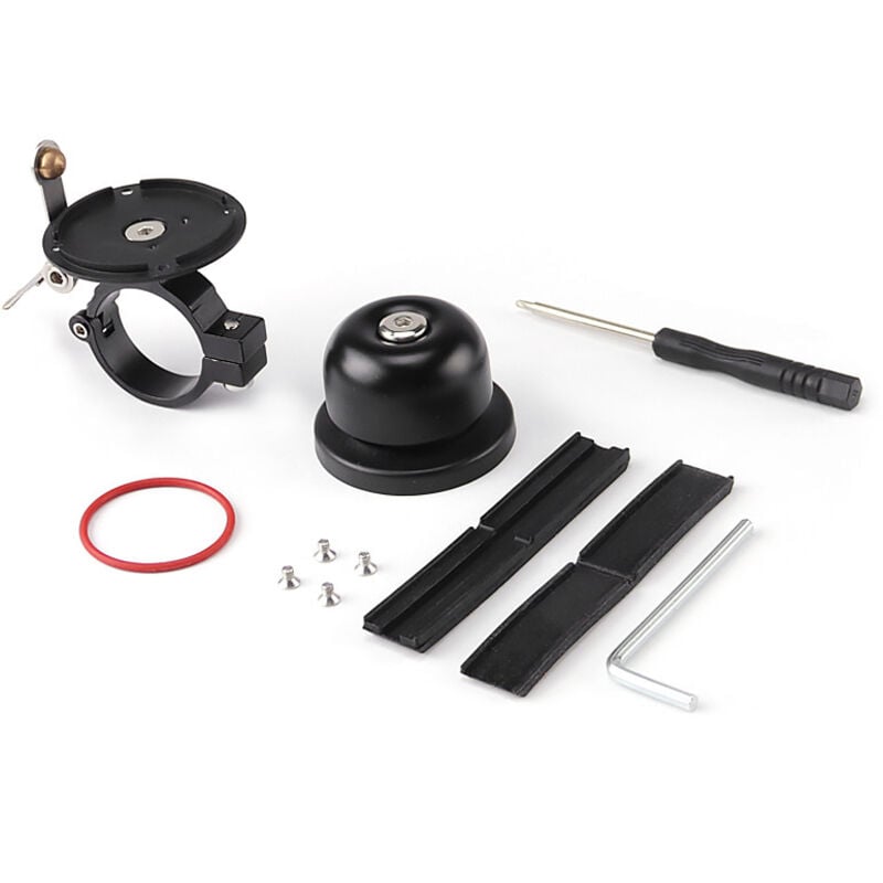 Fahrradklingel für Apple AirTag – 22 mm – 25 mm Durchmesser – versteckter Diebstahlschutz – wasserdicht – Messing – für Rennrad, MTB