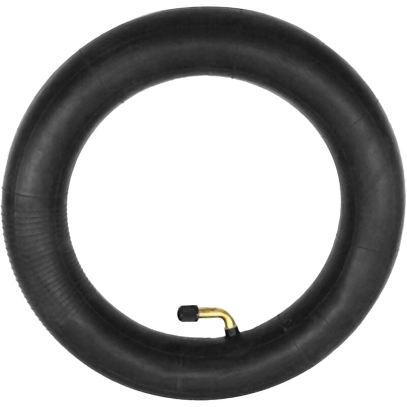 Fahrradschläuche 10x2,125 mit 70-90°-Winkelventil Kompatibel mit 10x2,125-, 10x2,25- und 10x2,5-Luftreifen für Roller