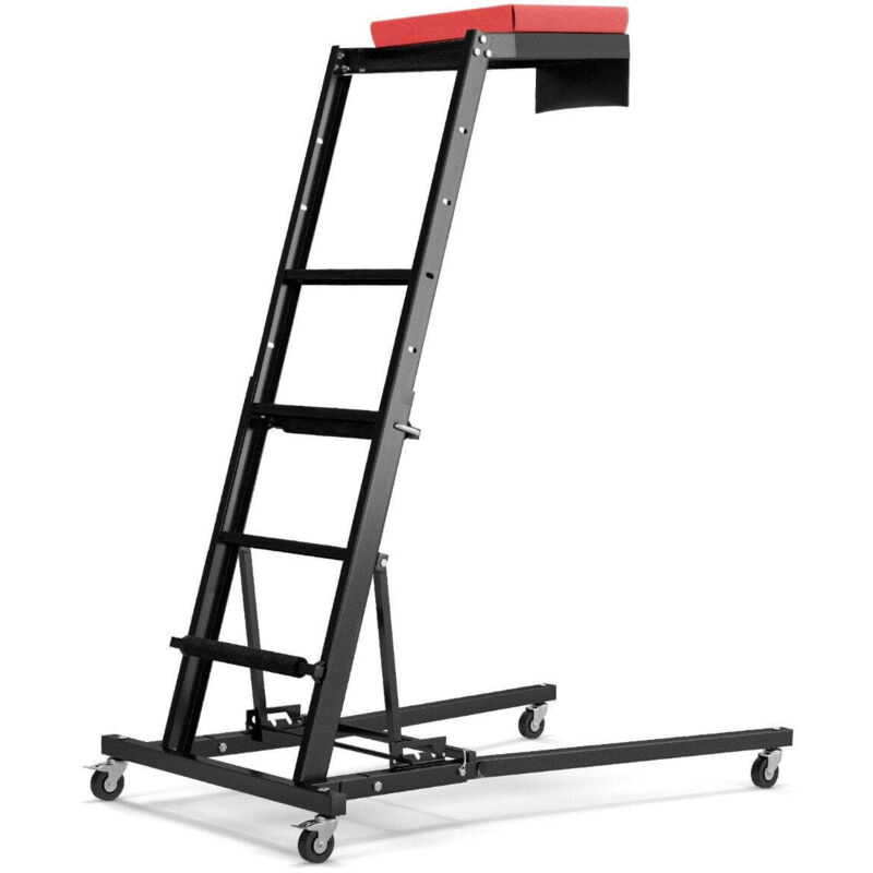 Northix - Faltbare hebebuhne mit 1145 168 cm einstellbarer hohe 3 gang winkel automobilmotor hebebuhne