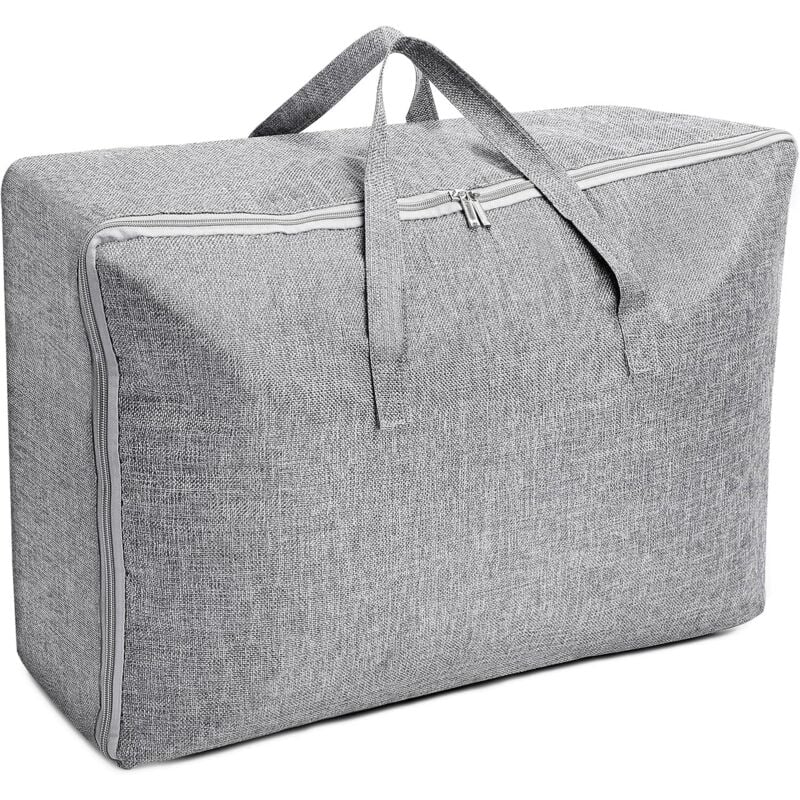 Linghhang - Faltbarer Unterbett-Aufbewahrungsschrank-Organizer, wasserdichte Bettdecken-Aufbewahrungstasche mit verstärkten Griffen für Bettdecken,