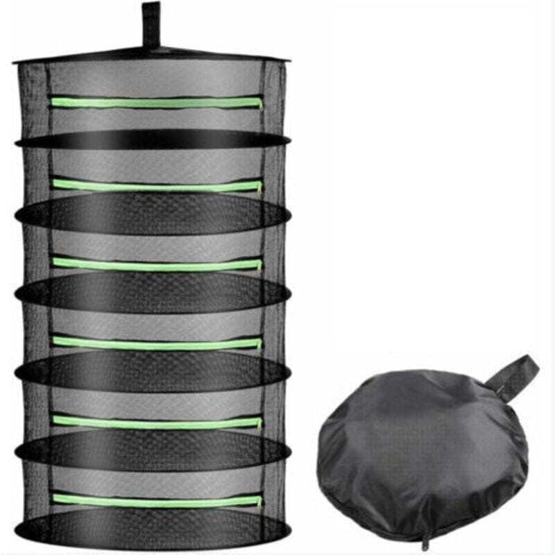 Faltbares hängendes Trocknungsnetz, 6 Schichten, Trocknungskorb, großer Trocknerhalter, Aufbewahrungsnetz, Zelt, Grasknospen, Pflanzentrocknung mit