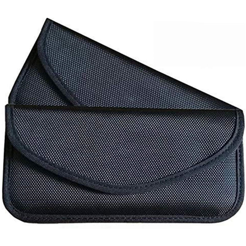 Faraday-Schutzhülle für Schlüssel (2er-Pack), Faraday-Beutel/Tasche, signalblockierende Tasche für Autoschlüssel und Mobiltelefone