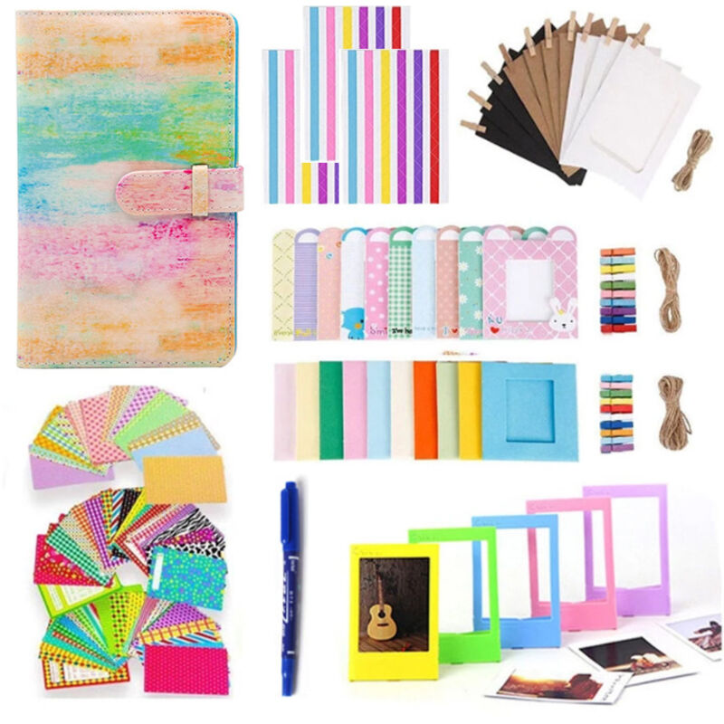 Farbe) 108-teiliges Sofortbildkamera-Zubehör, kompatibel mit der Instax Mini-Sofortbildkamera, einschließlich