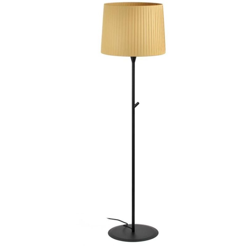 Faro samba - Stehlampe Round Tappered Shade Black, E27