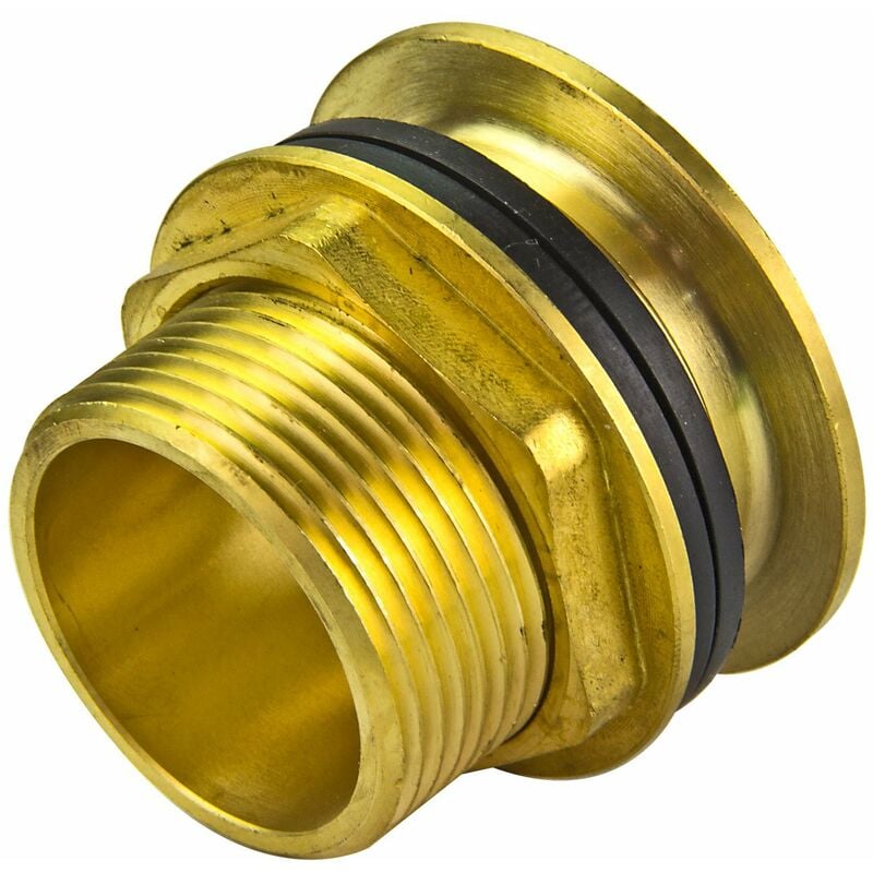 Stabilo-sanitaer - Fassverschraubung Regentonnenverschraubung gerade ig 1/2 x ag 3/4