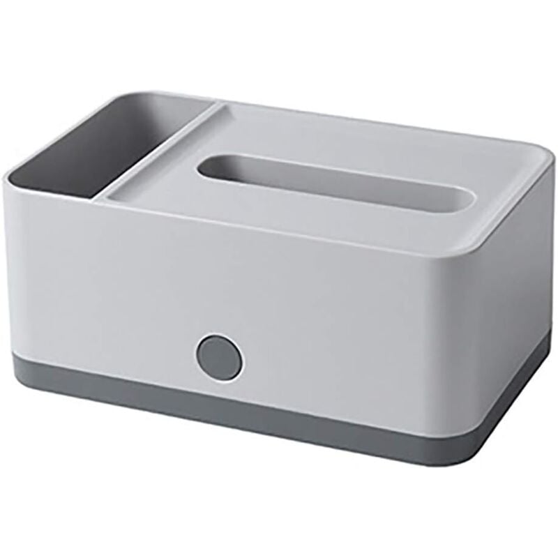 Alovez - Federbelasteter Desktop-Taschentuch-Aufbewahrungsbox-Schreibwaren-Organizer