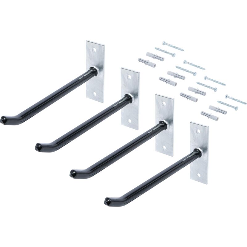 Felgen-Wandhaken-Satz 250 mm 4-tlg.