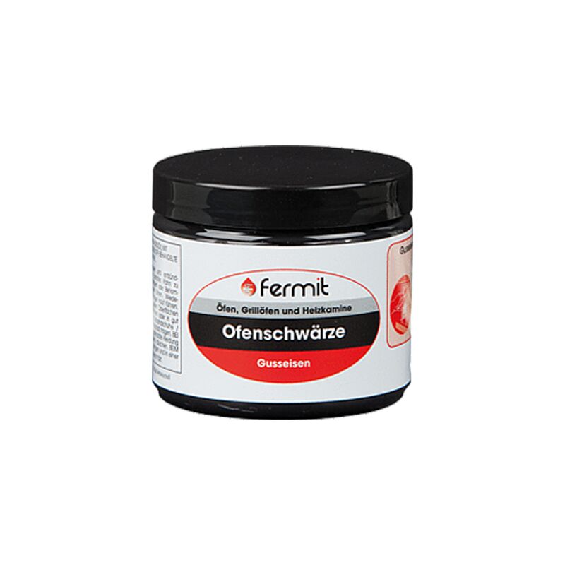Fermit - Ofenschwärze 220 ml Gusseisen Gußeisen Ofen Kamin Grill Herde Ofenpaste