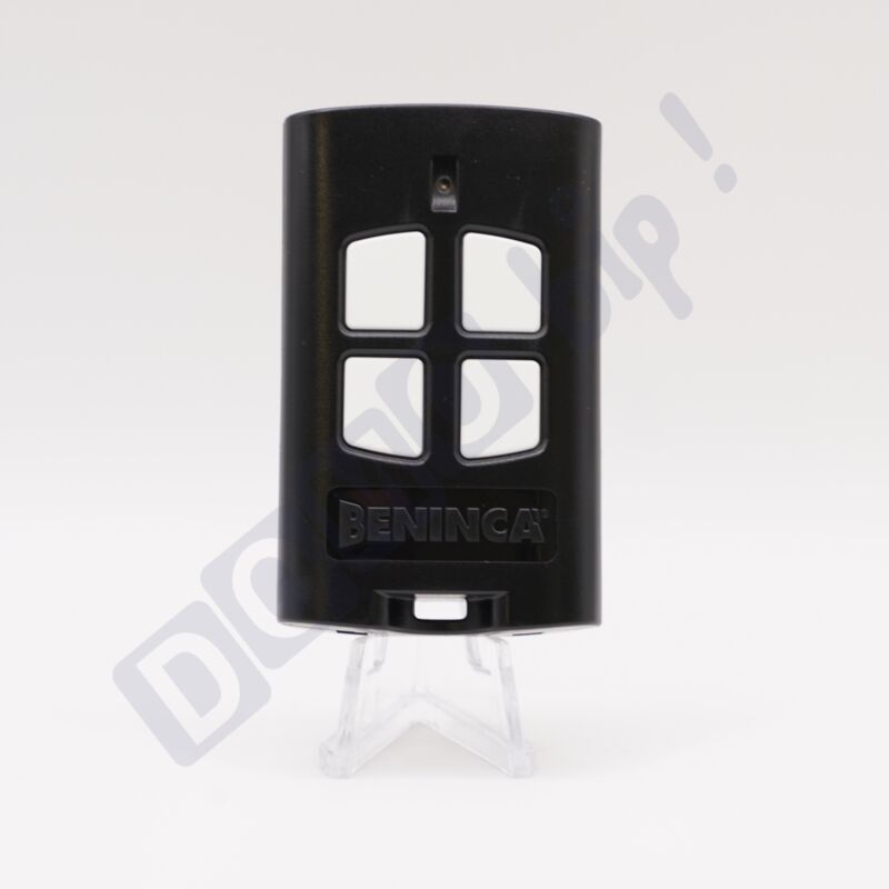 To.go 4 a - 4-Kanal Fernbedienung 433,92 MHz für Tor/Garage - arc Codierung - Kompatibel mit ONE.2WO / ONE.2WB / ONE.2WI / ONE.4WB - Beninca