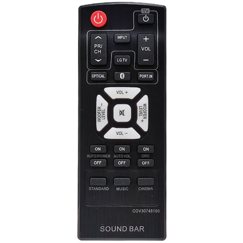 Fernbedienung für L/G Soundbar SOU ND BAR COV30748160