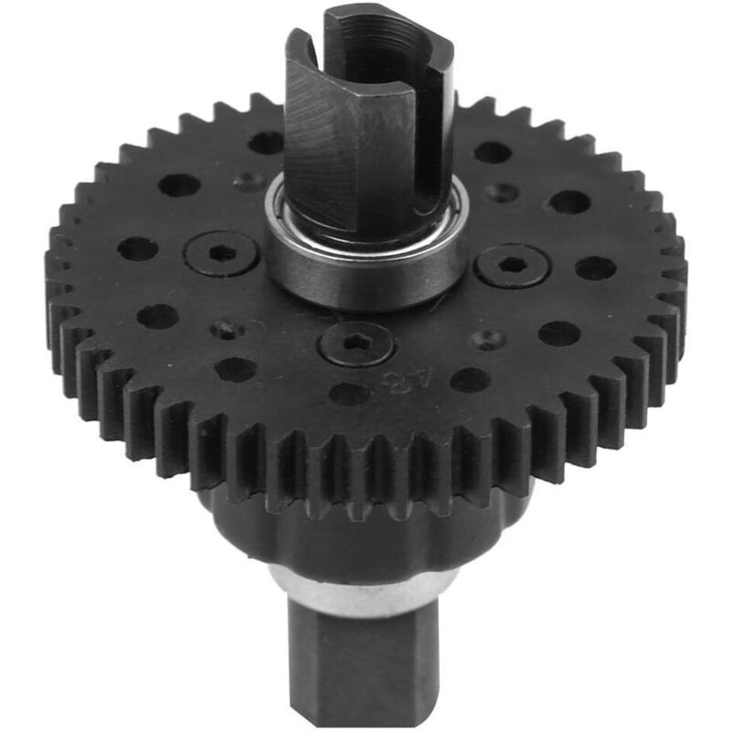 Ferngesteuertes Auto Metall-Mittendifferenzial, RC-Differential für 1/8 RC Geländewagen Rennmodell SCT / DF-6684 / ZD (48T 1.0MB)