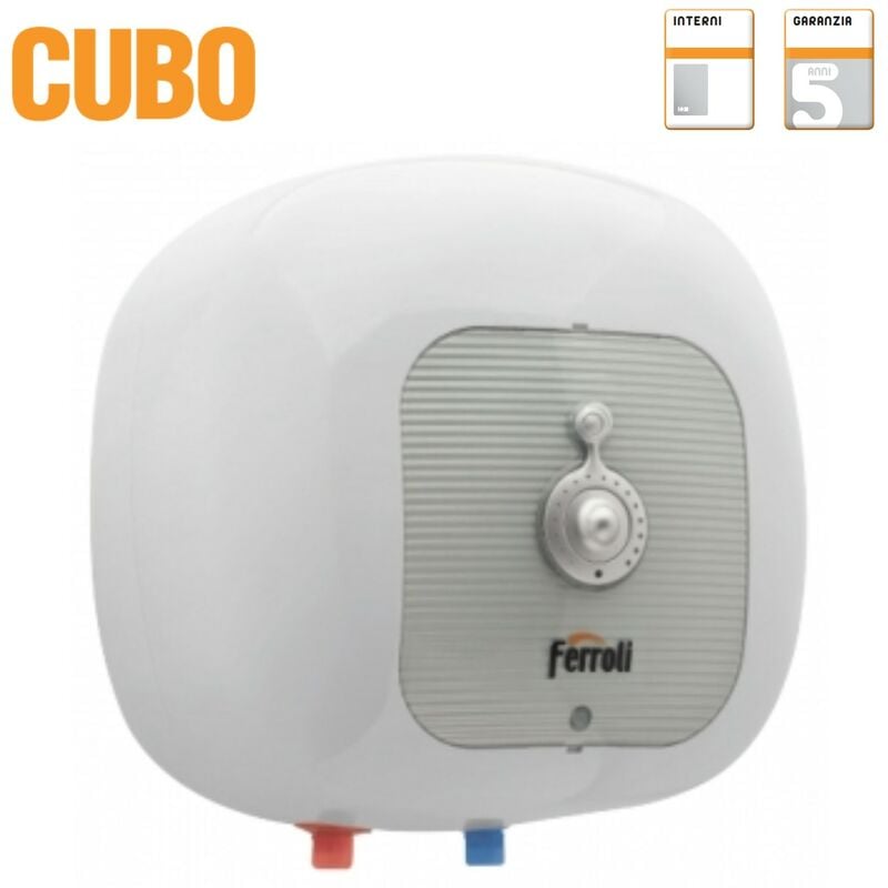 Ferroli Cubo SG 30 (Sopralavello) 30 Liter Elektrischer Warmwasserbereiter Neu
