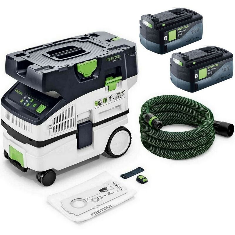 Akku Absaugmobil cleantec ctlc mini I-Basic 577065 + Akkupack Set Absaug - Festool