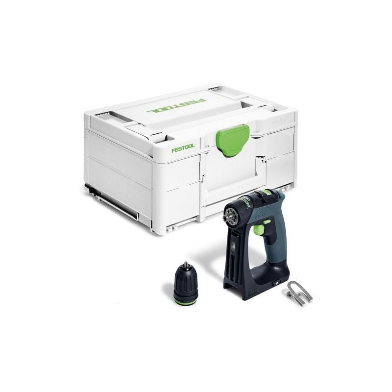 Cxs 18-Basic Akku Bohrschrauber 18 v 40 Nm Brushless ( 576882 ) + Systainer - ohne Akku, ohne Ladegerät - Festool