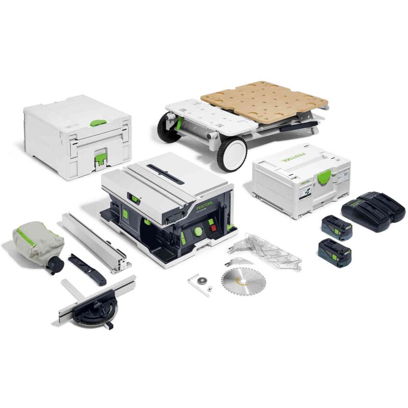 Festool - Akku-Tischkreissäge csc sys 50 EBI-Set Energie-Set & Untergestell