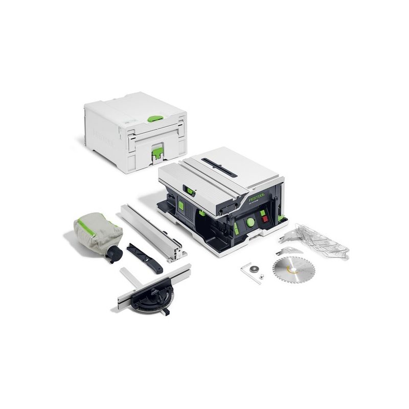Festool - Akku-Tischkreissäge csc sys 50 EBI-Basic, Solo Version inkl. Sägeblatt