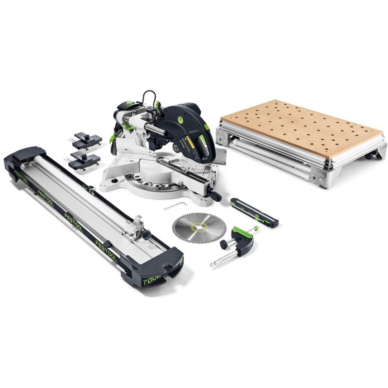 Festool - Kapp-Zugsäge ks 120 REB-Set-MFT kapex, incl. Sägeblatt, Zubehör, Karton