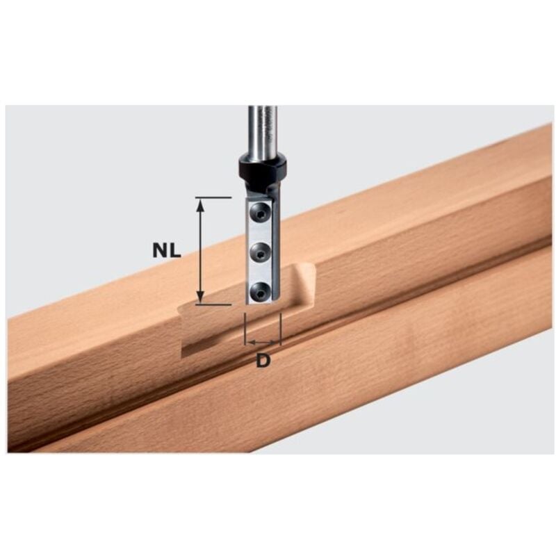497454 Festool Nutfräser-Wendeplatten HW S12 D16/50 WP