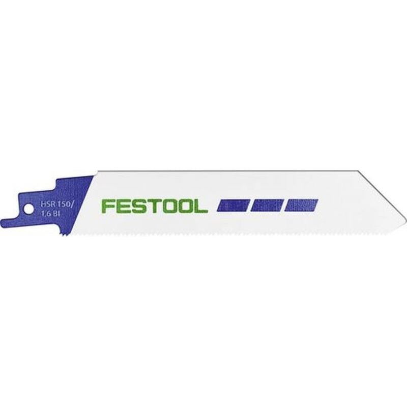 Festool - Säbelsägeblatt metal steel/stainless steel hsr 150/1,6 BI/5 - 577489