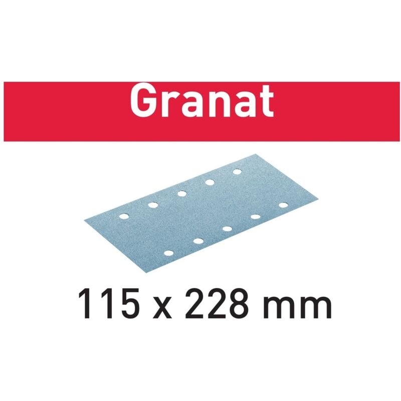 Schleifstreifen stf 115X228 P150 GR/100 Granat - Festool