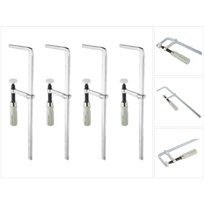 Schraubzwingen fsz 300 4 Stück ( 2x 489571 ) - Festool