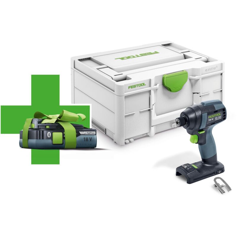 Festool - Akku-Schlagschrauber tid 18 Basic 4,0 (Gratis Akku Aktion)