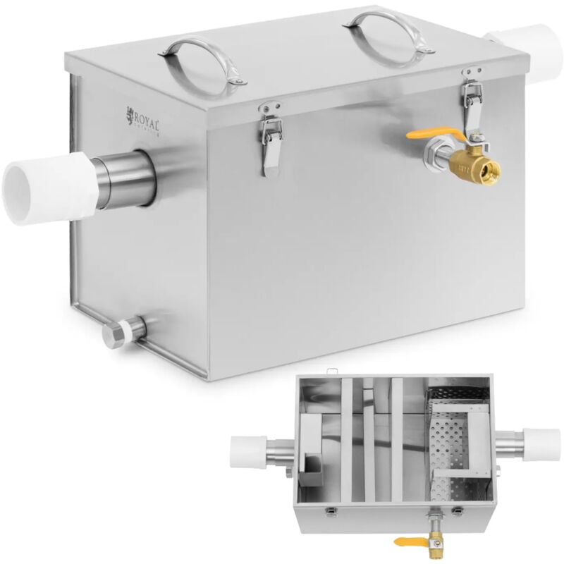 Untertisch-Fettabscheider für die Gastronomie 21 l