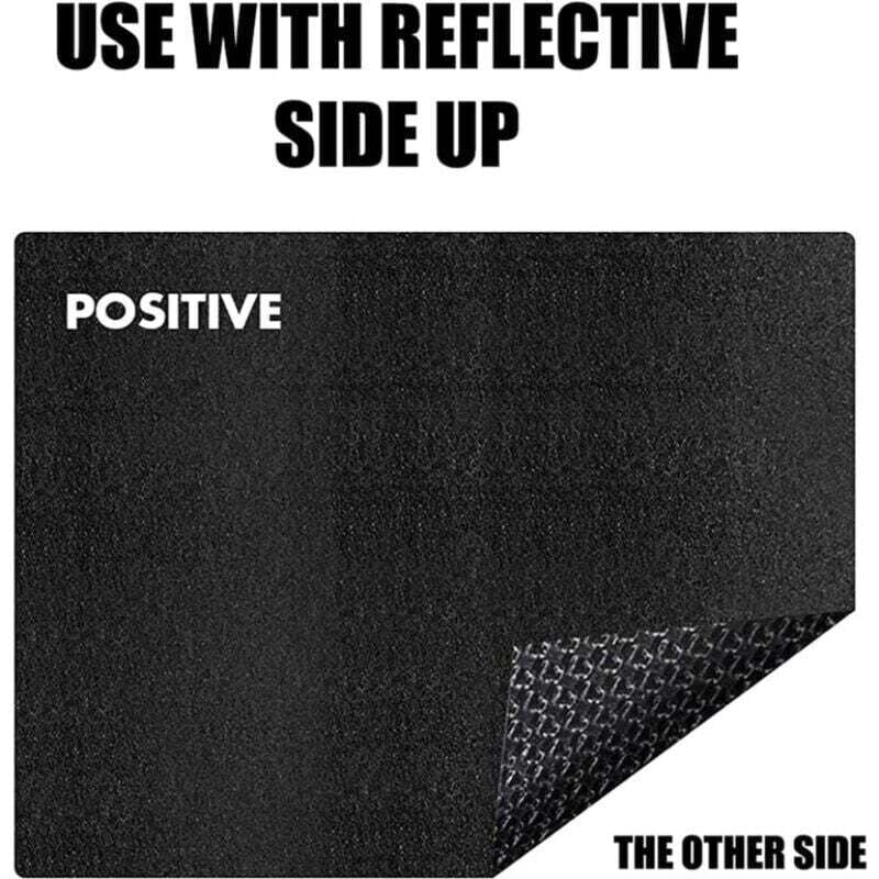 Feuerfeste Kaminmatte – Bodengrillmatte – Grillmatte – feuerhemmende Kaminfrontmatte – Bodenschutz für Herd, Kamin, Grill und Grill 100 x 120 cm