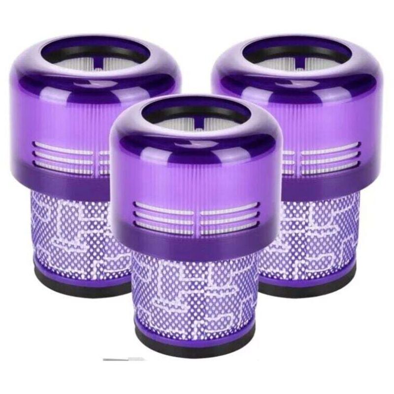 Filter für Dyson V11, 3 Filter für Dyson Staubsauger V11 Absolute Extra Pro Animal Torque Drive V15 Detect