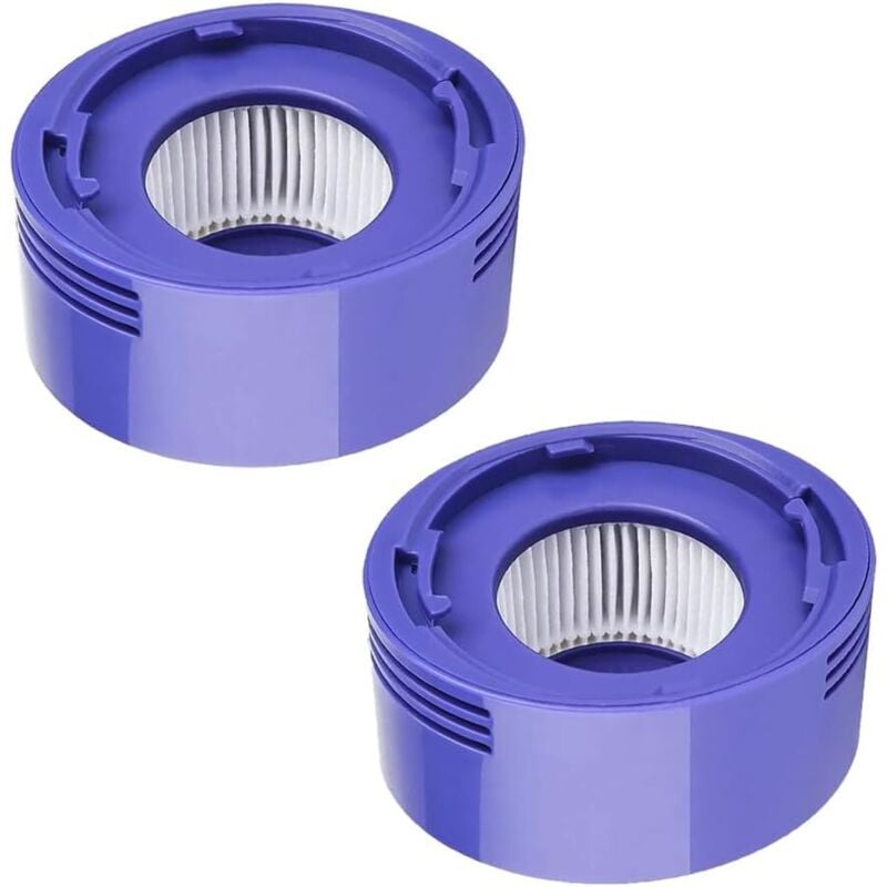 Filter für Dyson V8/V7, waschbare Ersatzfilter für Dyson V7/V8 Absolute Staubsauger, Staubsaugerzubehör für Dyson V8 mit 2 HEPA-Nachfiltern