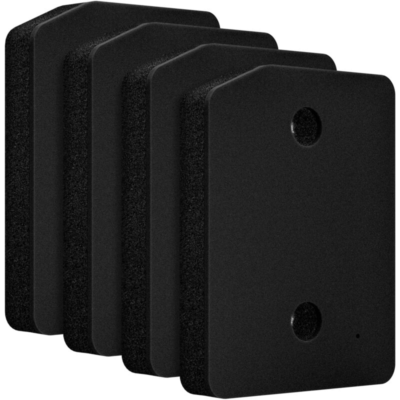Filter für Trockner Miele Serie T1 9164761, Ersatzteil für Miele T1 Trockner, Fein-/Grobfilter 207 x 157 x 30 mm, Packung mit 4 Filterpads für