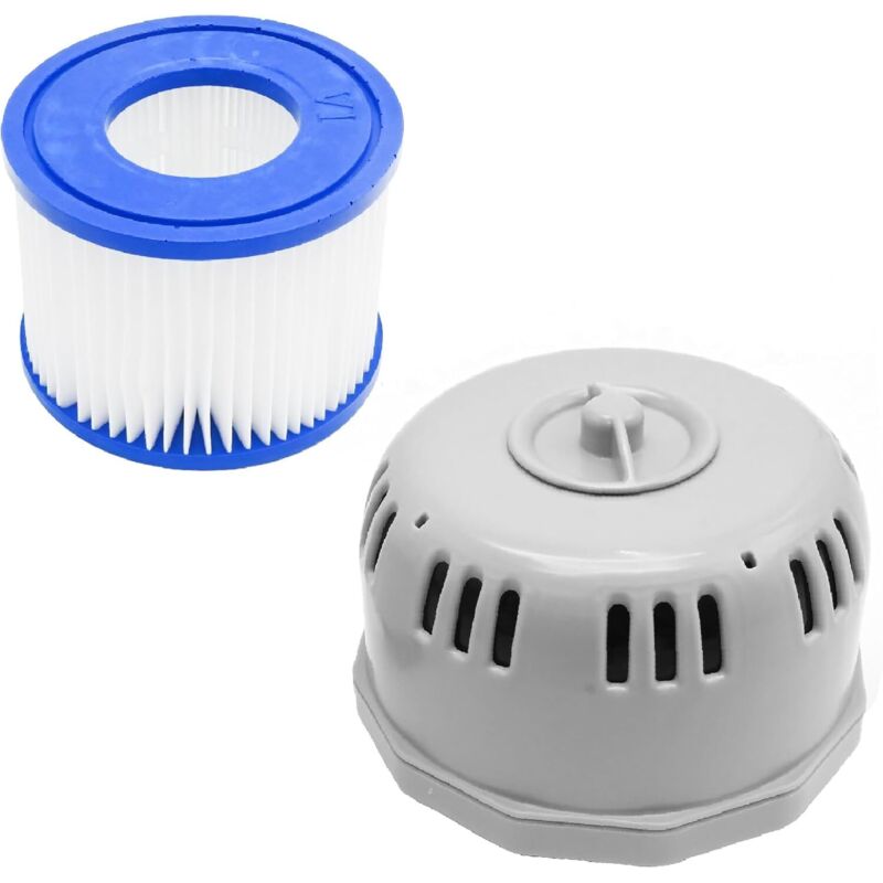 Jalleria - Filterhalter für Poolreinigung, Filter für Poolreinigung, kompatibel mit Bestway vi Filter, Lay-Z Spa vi, Intex vi, passend für Bestway vi