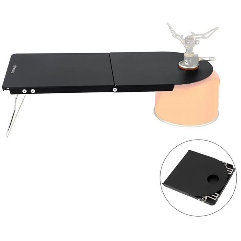 FIREMAPLE Ultraleichter Tisch, Tragbarer, Faltbarer Schreibtisch Aus Aluminium für Solo-Wanderungen, Camping, Reisen, Gasbrenner-Rack-Tisch