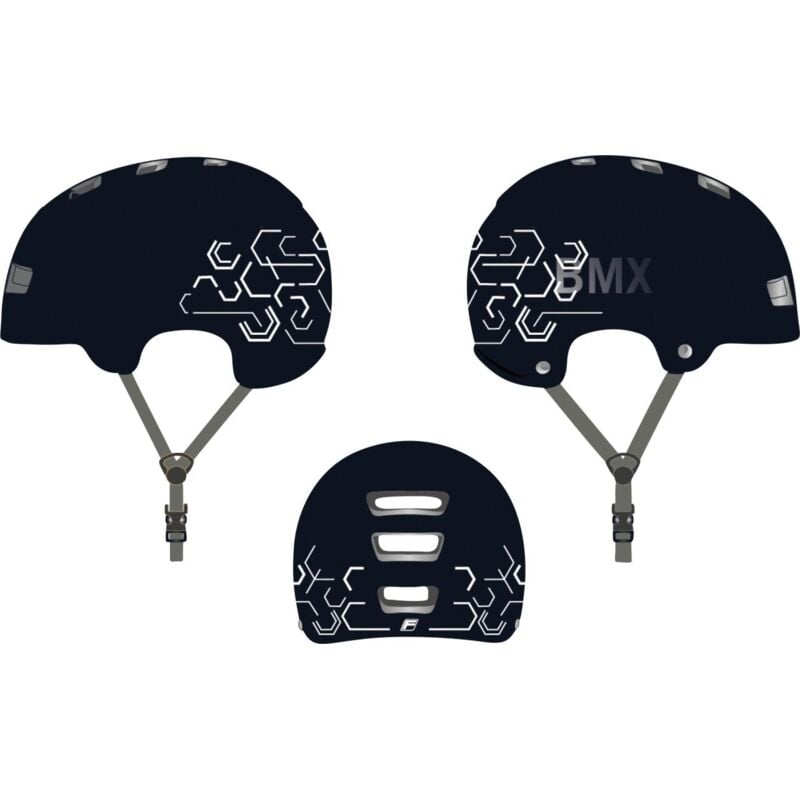 Helm bmx Plus Jump s/m schwarz Fahrradhelme - Fischer Fahrrad